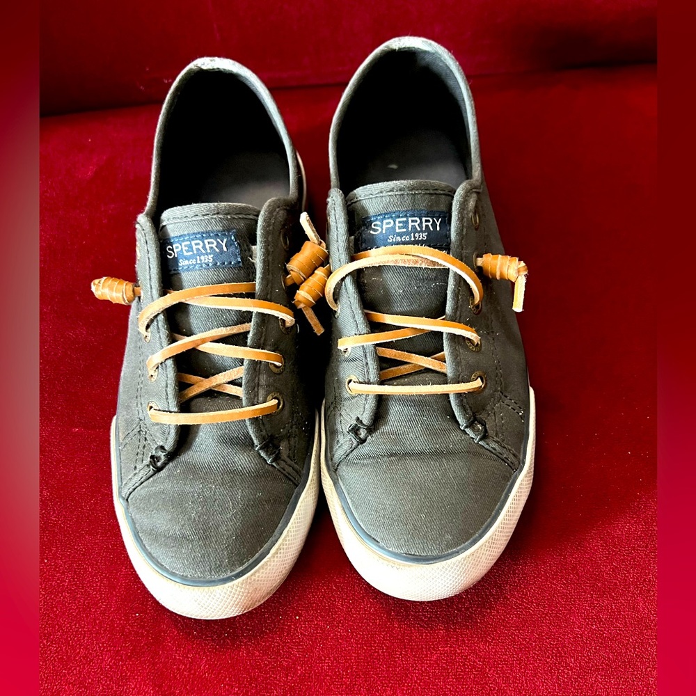 Sperry Women’s Pier View Sneaker Grey Size 7